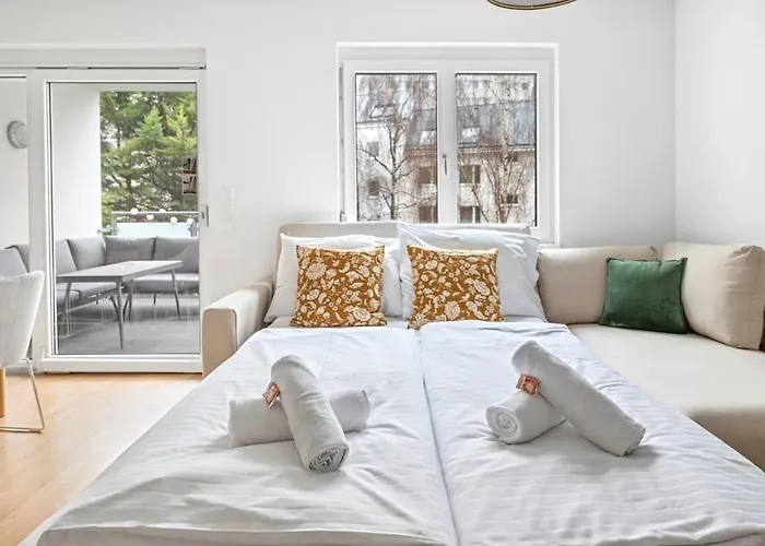 Appartement Modern With Balcony, Free Parking - U1 Metro *
